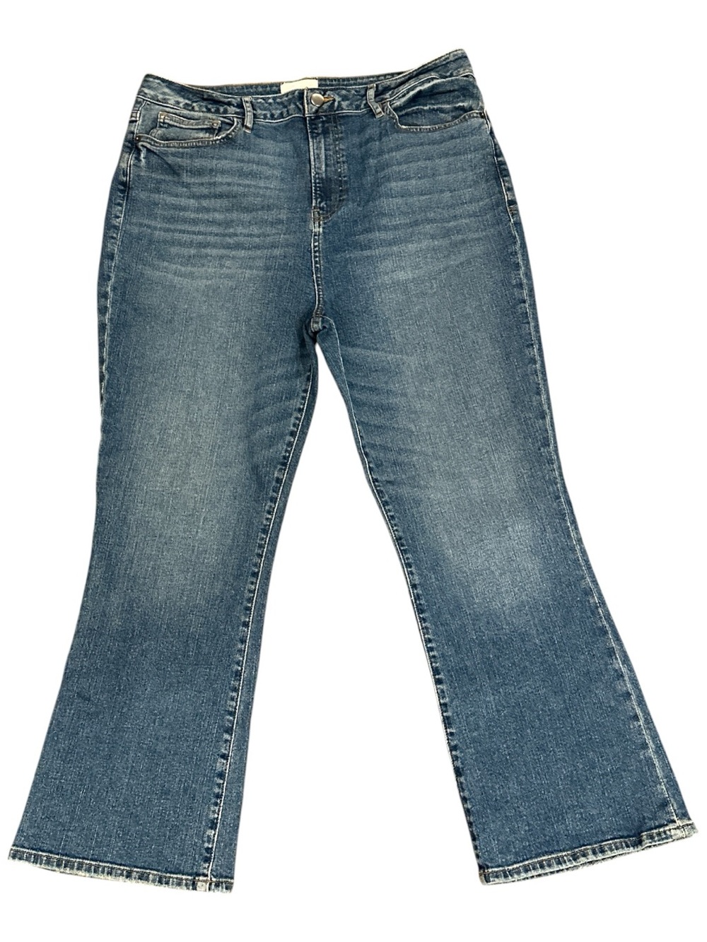 Frame Le Crop Mini Bootcut Jeans Women’s 32x25 Designer Stretch Teacher